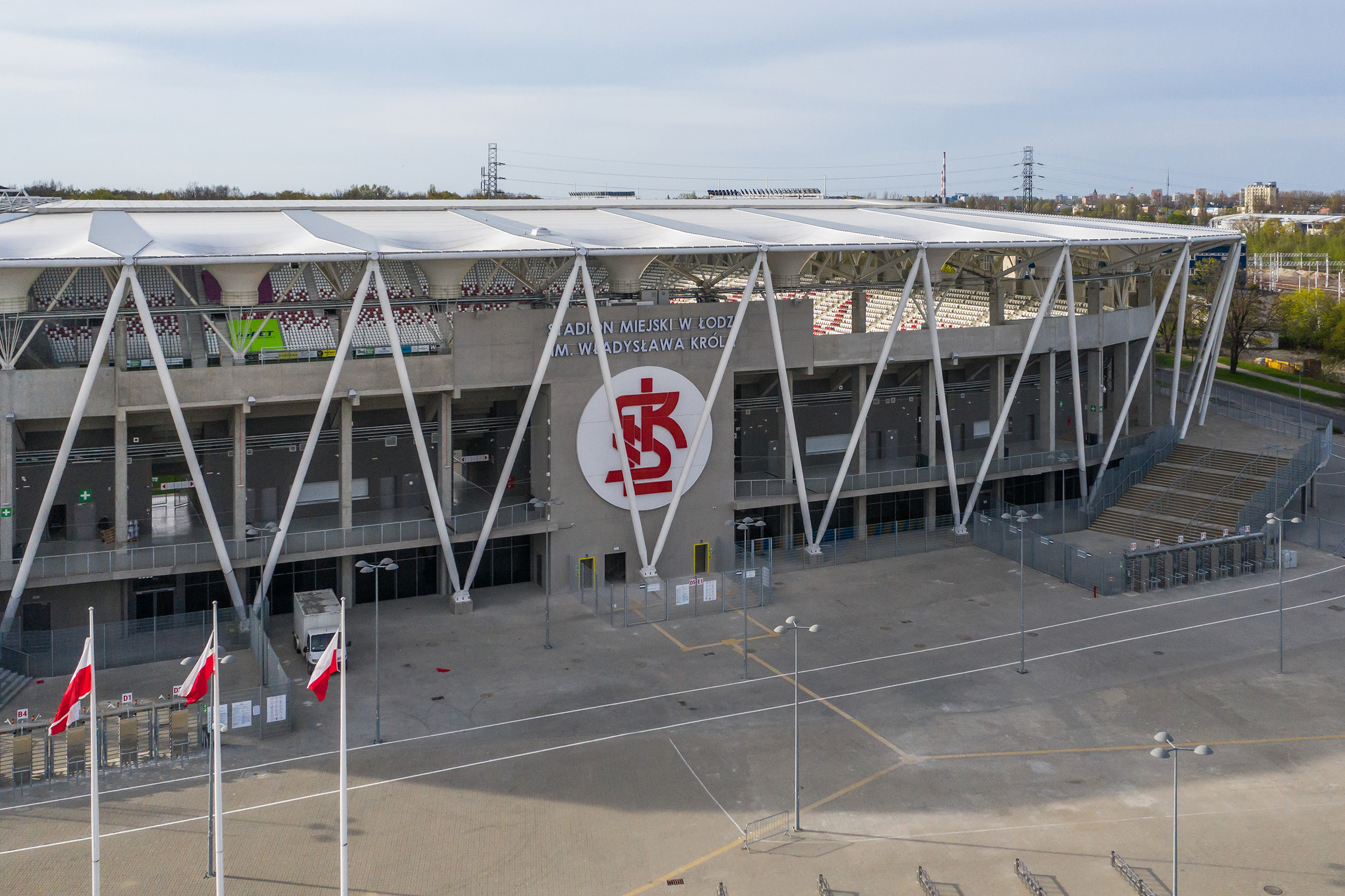 Stadion Miejski ŁKS - płyta boiska