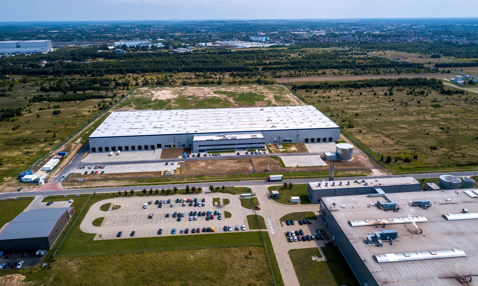 ONTEX Radomsko - elewacja hali